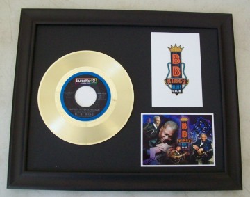 Gouden plaat B.B. King - Get of my back woman