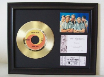 Gouden plaat Beach Boys - Surfin' Safari