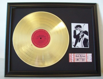 Gouden plaat Lp Bob Dylan - Nashville Skyline 