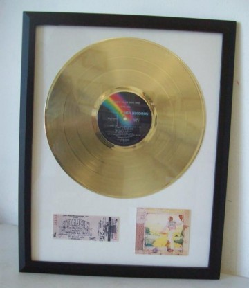 Gouden plaat Lp Elton John - Yellow Brick Road