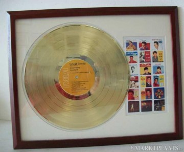 Gouden plaat Lp Elvis Gold Special