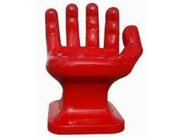 Hand stoel verkrijgbaar in 12 kleuren