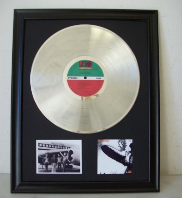Platina plaat Led Zeppelin -Led Zeppelin