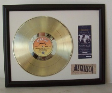 Gouden Plaat Metallica - The $5,98 EP - Garage Days Re-Visited