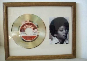 Gouden plaat Michael Jackson - Ben