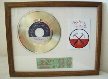 Gouden plaat Pink Floyd - The Wall