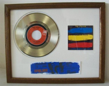 Gouden plaat Police - Every Breath you take