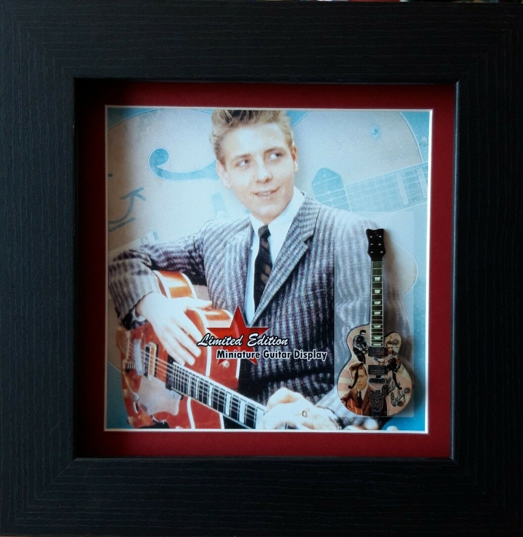 Miniatuur Gitaar van Eddie Cochran