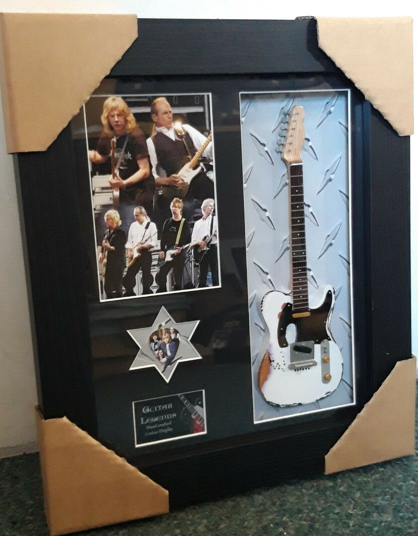 Status Quo Rick Parfitt miniatuur gitaar