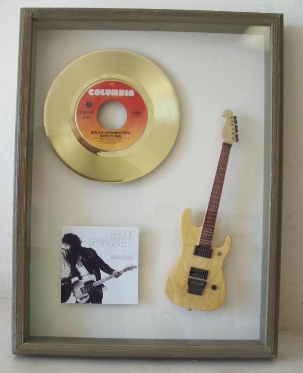 Bruce Springsteen Special Gold Born to run + gitaar